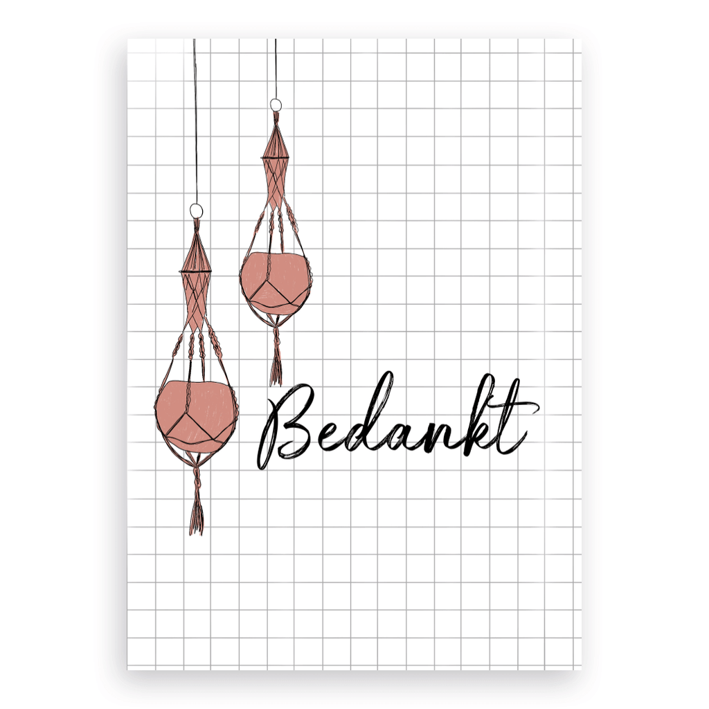 Kaart - Bedankt