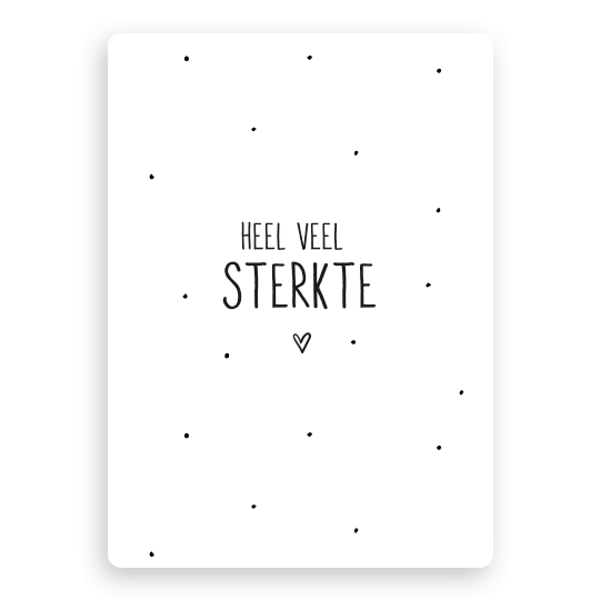 Kaart Heel veel Sterkte