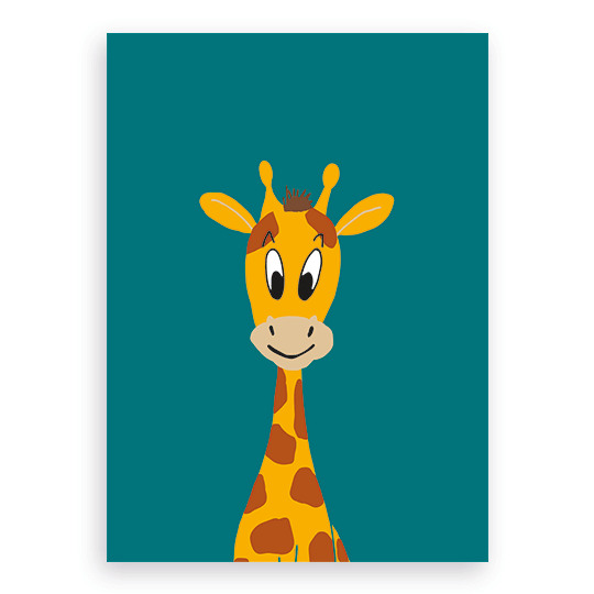 Kaart - Giraf - Wimaki